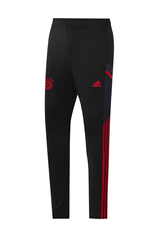 2022/2023 Bayern Half-Pull Training Suit Red Black Jersey Set 1:1 Thai Quality