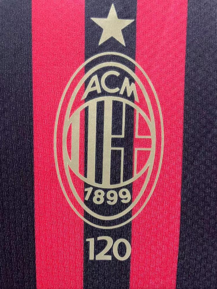Retro AC Milan 120th Anniversary Edition Football Shirt 1:1 Thai Quality