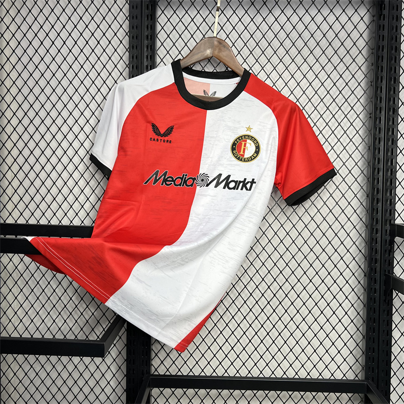 2024/2025 Feyenoord Rotterdam Home Soccer Jersey 1:1 Thai Quality