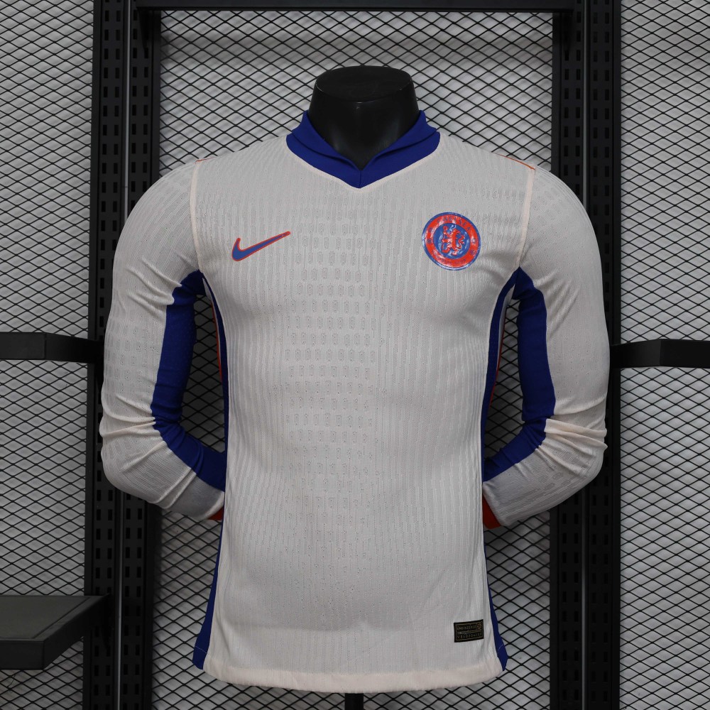 2024/2025 Long Sleeve Chelsea Away Football Jersey Player Version 1:1 Thai Quality