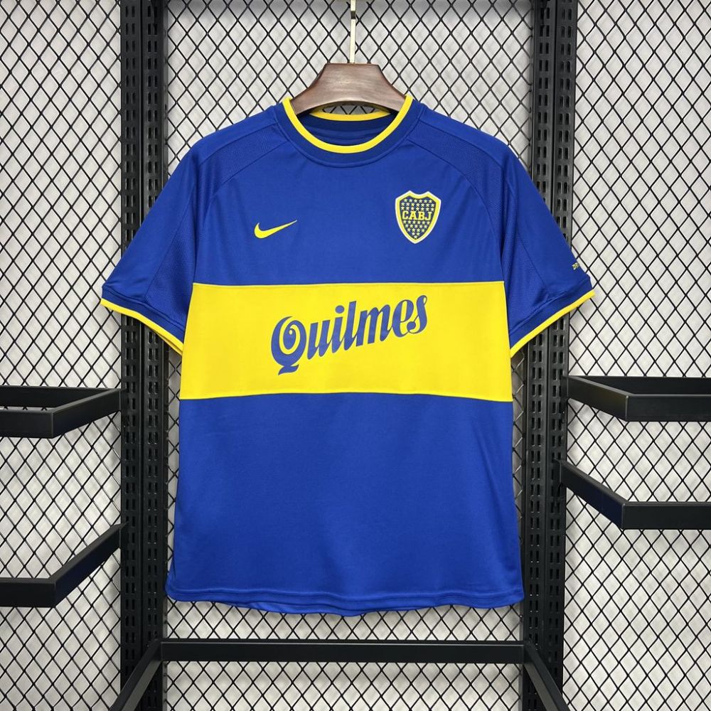 2000/2001 Retro Boca Juniors Home Football Jersey 1:1 Thai Quality