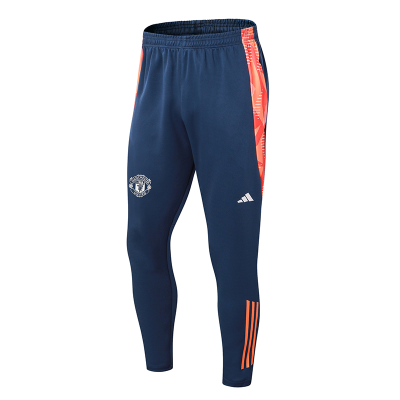 2024/2025 Manchester United Half-Pull Training Suit Orange Football Shirt 1:1 Thai Quality Set