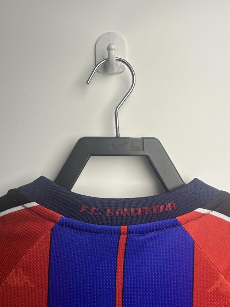 1997/1998 Retro Barcelona Home Football Shirt 1:1 Thai Quality