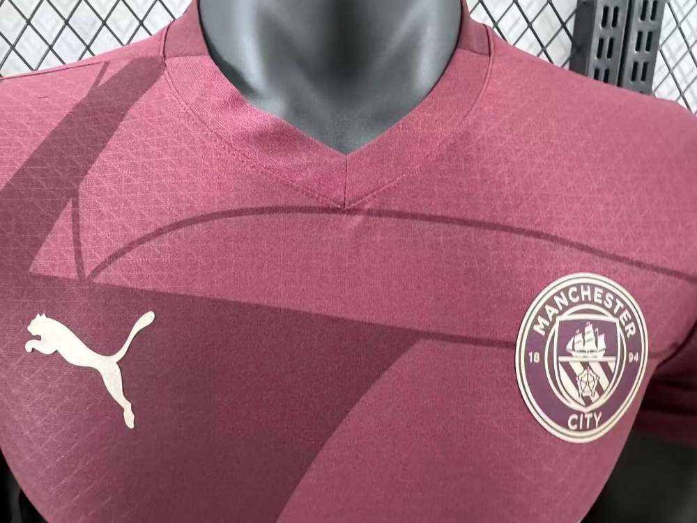 2024/2025 Player Version Manchester City Third Away Football Shirt 1:1 Thai Quality
