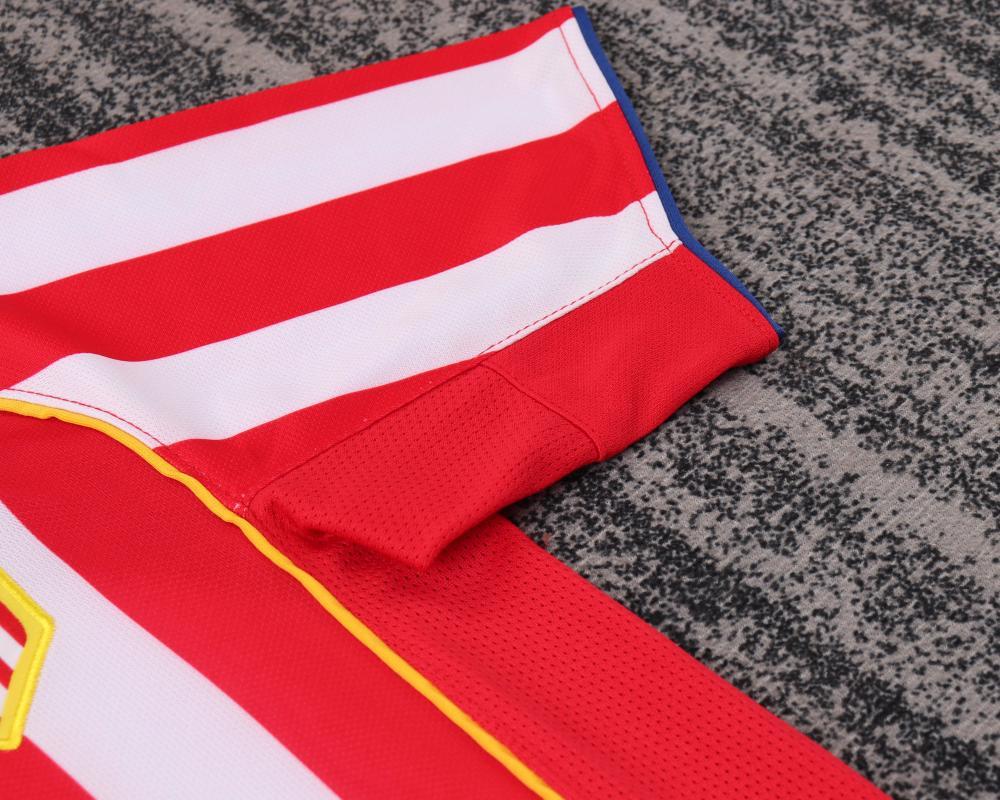 2004-2005 Retro Atletico Madrid Home Football Jersey 1:1 Thai Quality Kids Size
