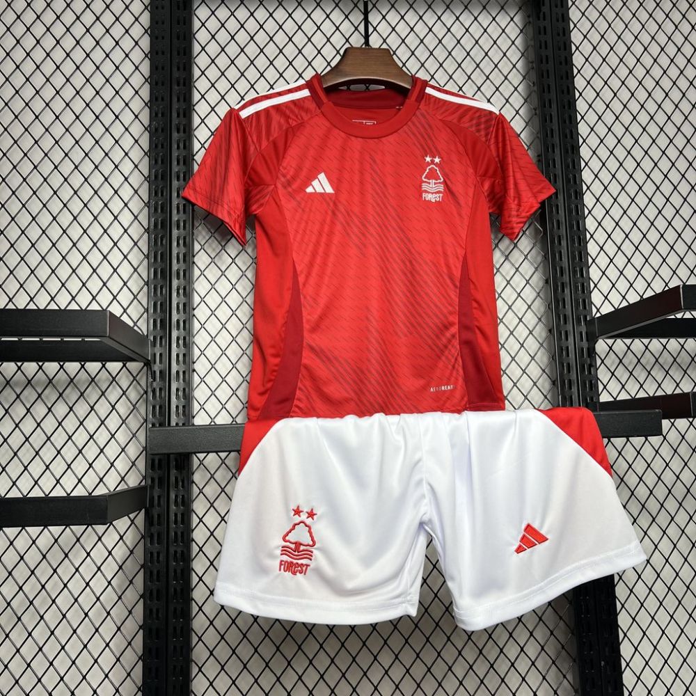 2024/2025 Nottingham Forest Home Soccer Jersey Kids Size 1:1 Thai Quality