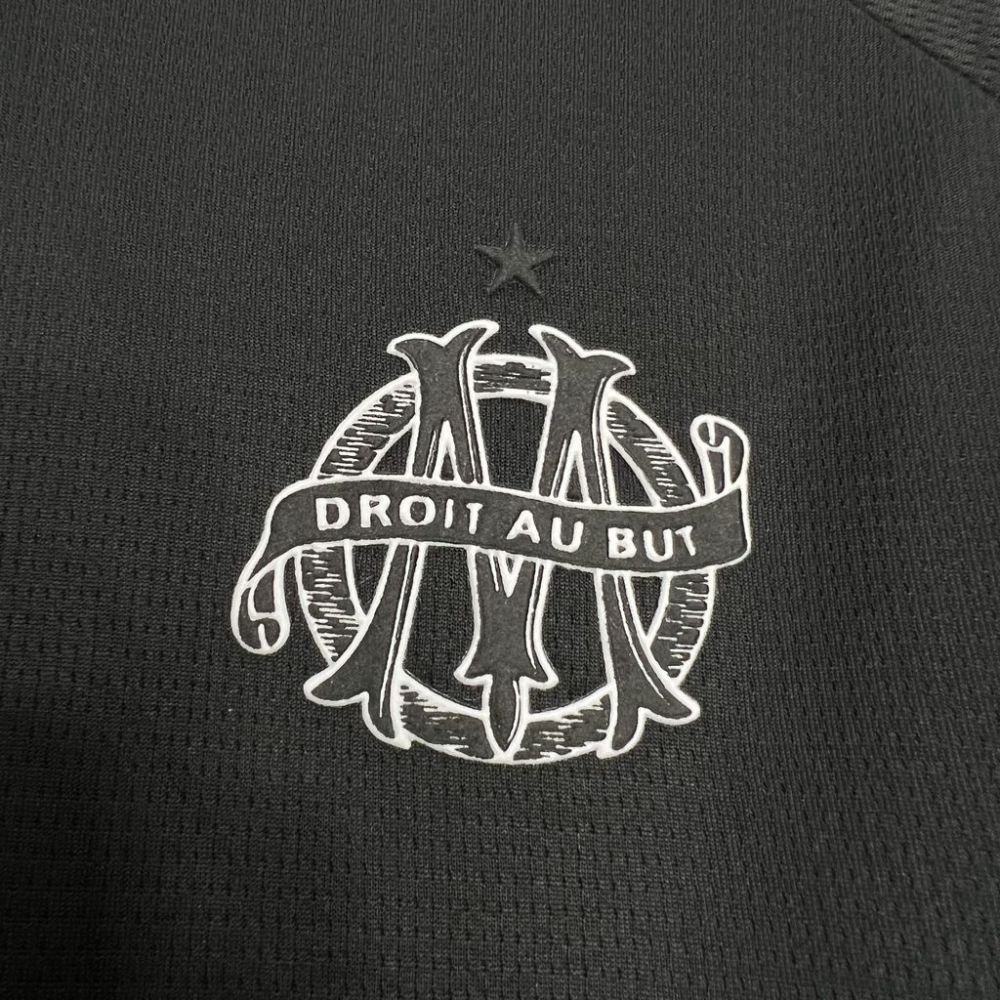 2024/2025 Olympique de Marseille 125th Anniversary Black Jersey 1:1 Thai Quality