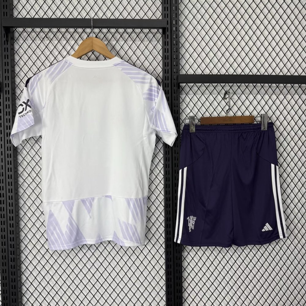 2025/2026 Manchester United Away Football Shirt 1:1 Thai Quality Kids Size