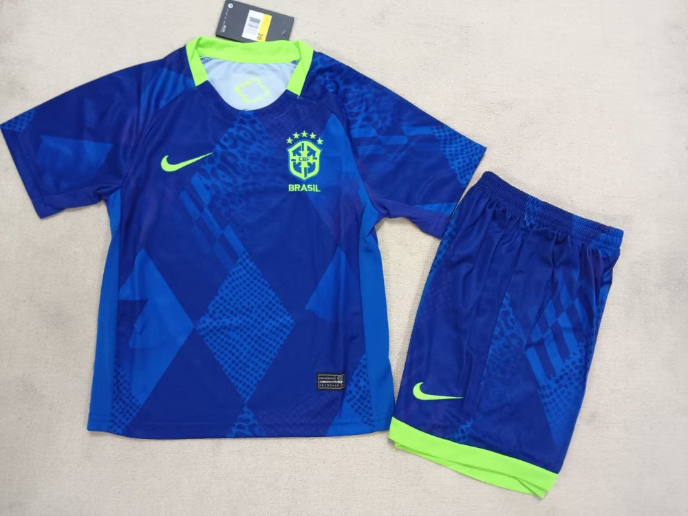 2025/2026 Brazil Away Football Shirt 1:1 Thai Quality Kids Size