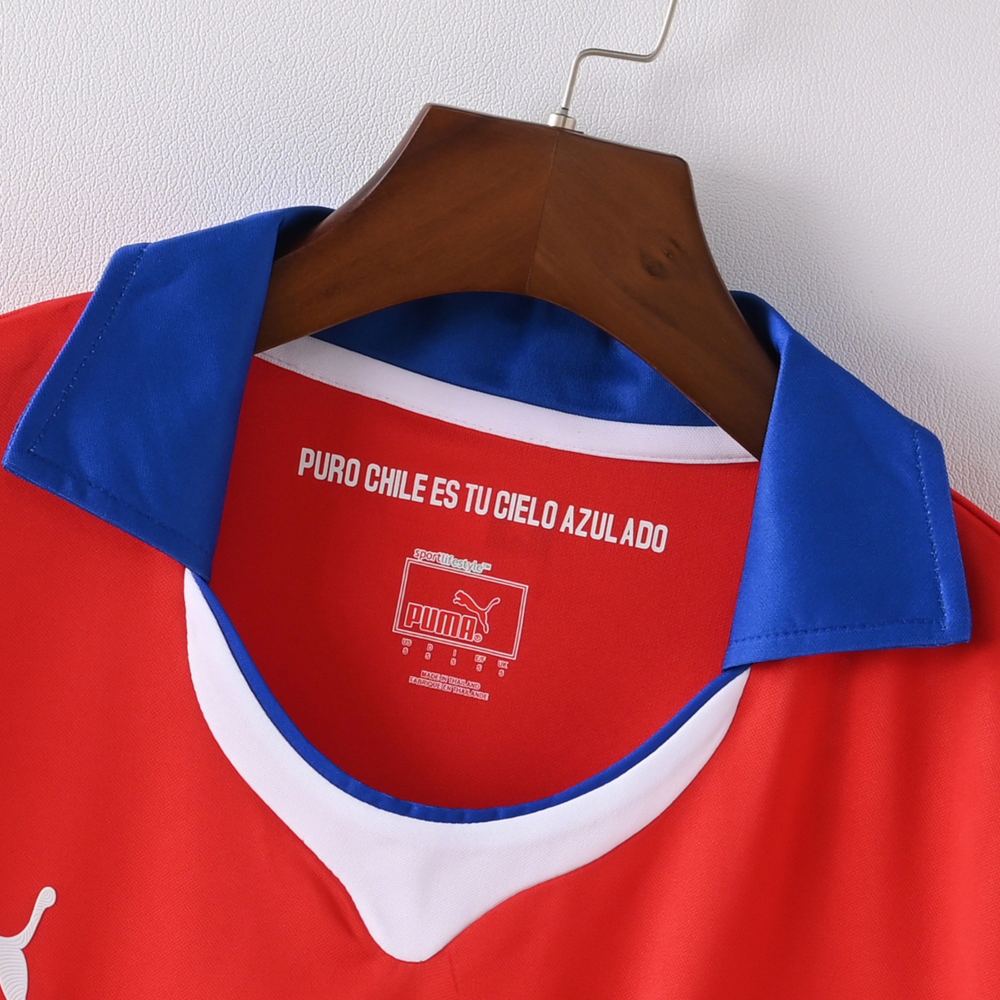2014 Retro Chile National Team Home Jersey 1:1 Thai Quality