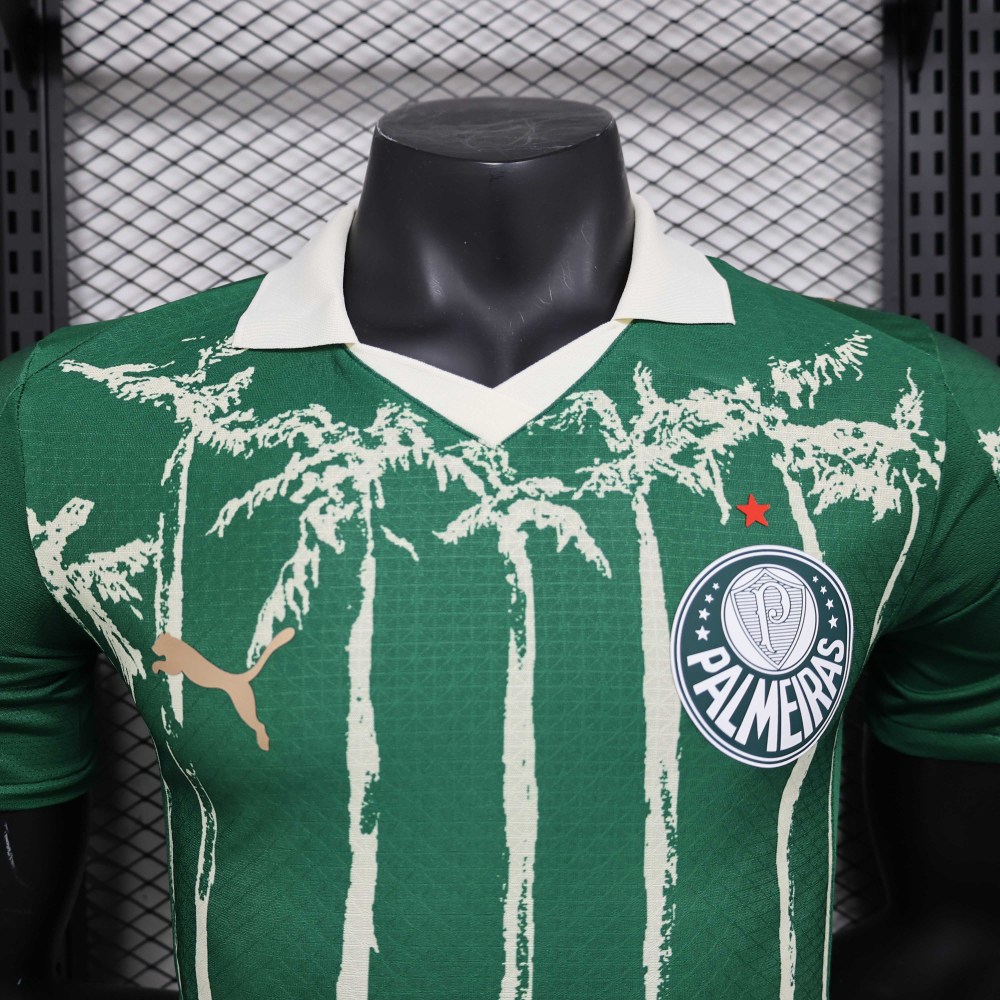 2025/2026 Player Version Palmeiras Home Green Football Jersey 1:1 Thai quality