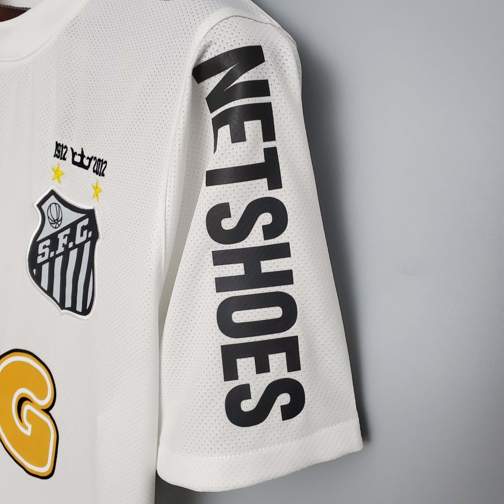 2012 Retro Santos Home Soccer Jersey 1:1 Thai Quality
