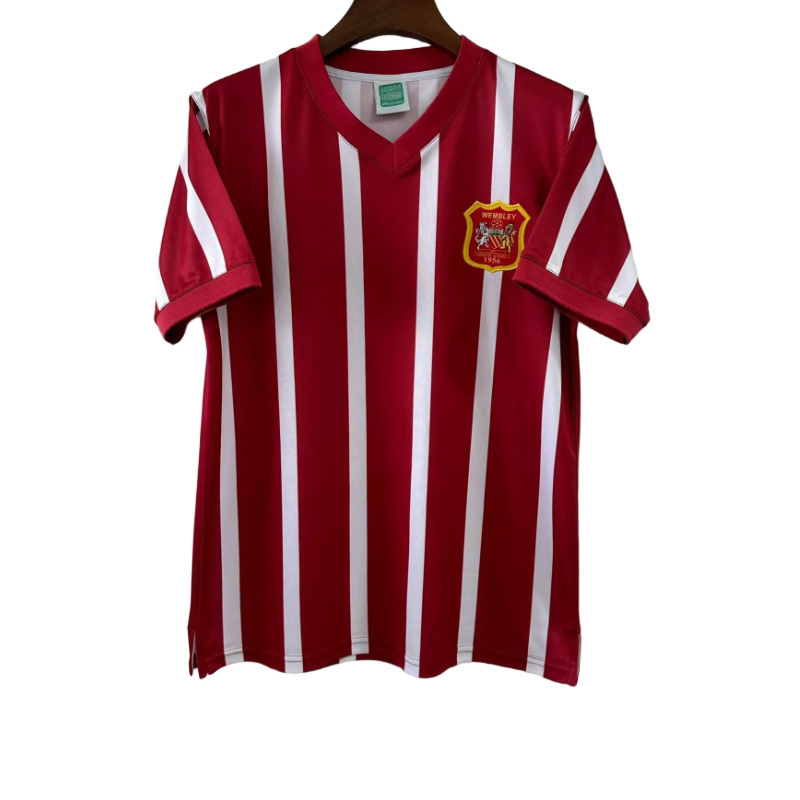 1956 Retro Manchester City Home Football Shirt 1:1 Thai Quality