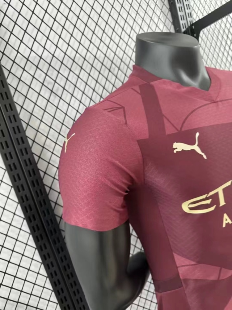 2024/2025 Player Version Manchester City Third Away Football Shirt 1:1 Thai Quality