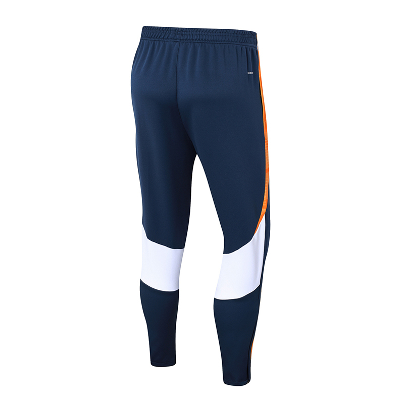 2024/2025 Real Madrid Royal blue white collar Half-Pull Training Suit Football Shirt 1:1 Thai Quality Set