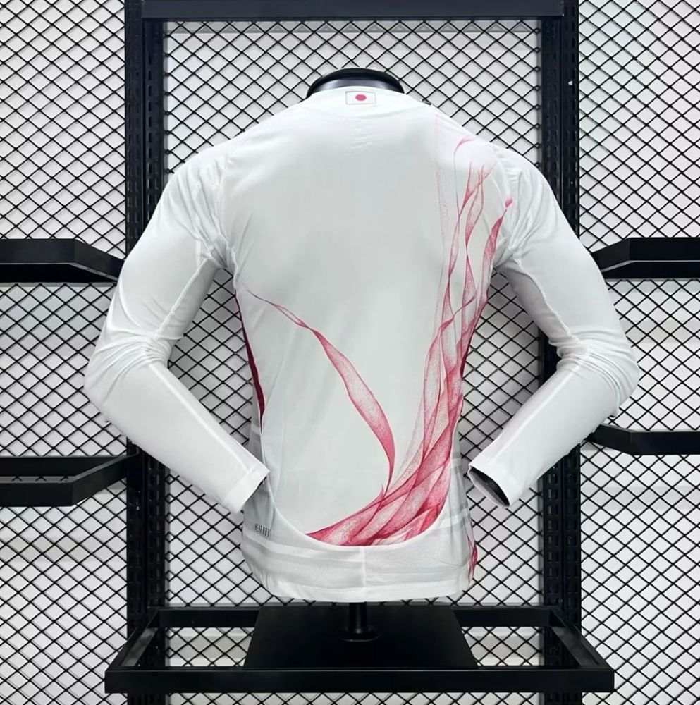2024-2025 Player Version Japan Away Long Sleeves Football Shirt 1:1 Thai Quality