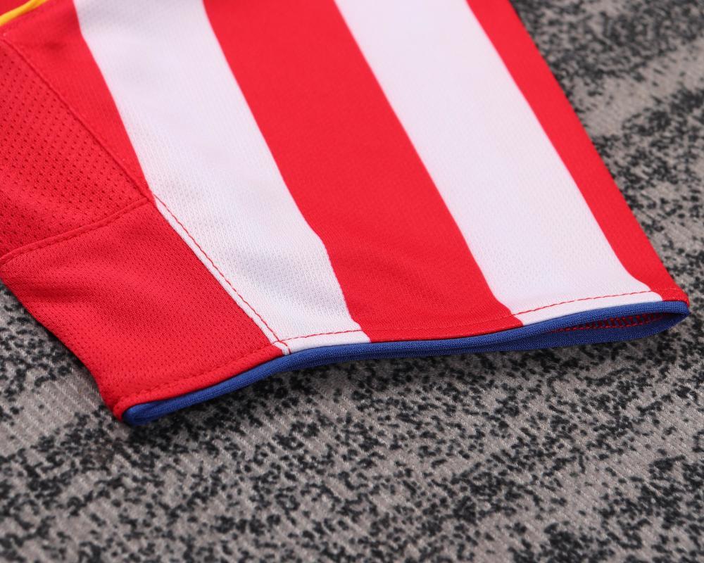 2004-2005 Retro Atletico Madrid Home Football Jersey 1:1 Thai Quality Kids Size