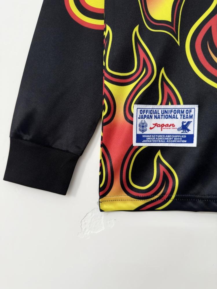 1998 Retro Japan Goalkeeper Football Jersey Long Sleeve 1:1 Thailand Quality