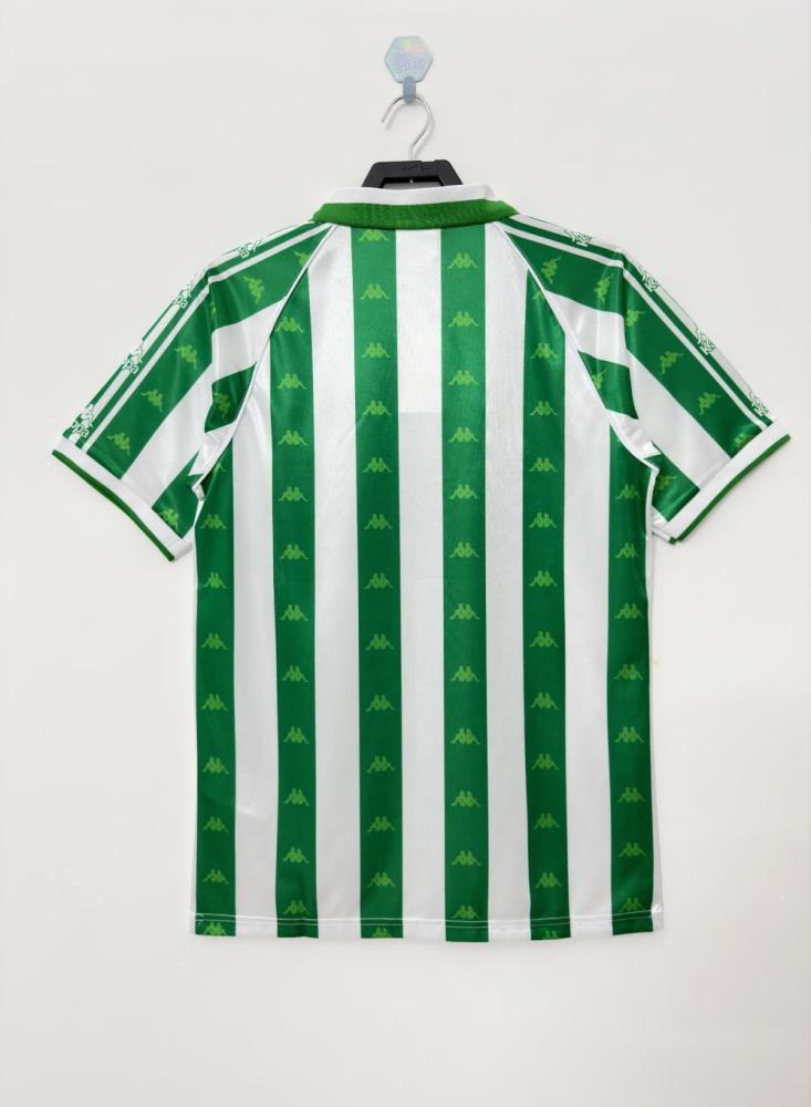 1995/1997 Retro Real Betis Home With Sponsors Football Shirt 1:1 Thai Quality