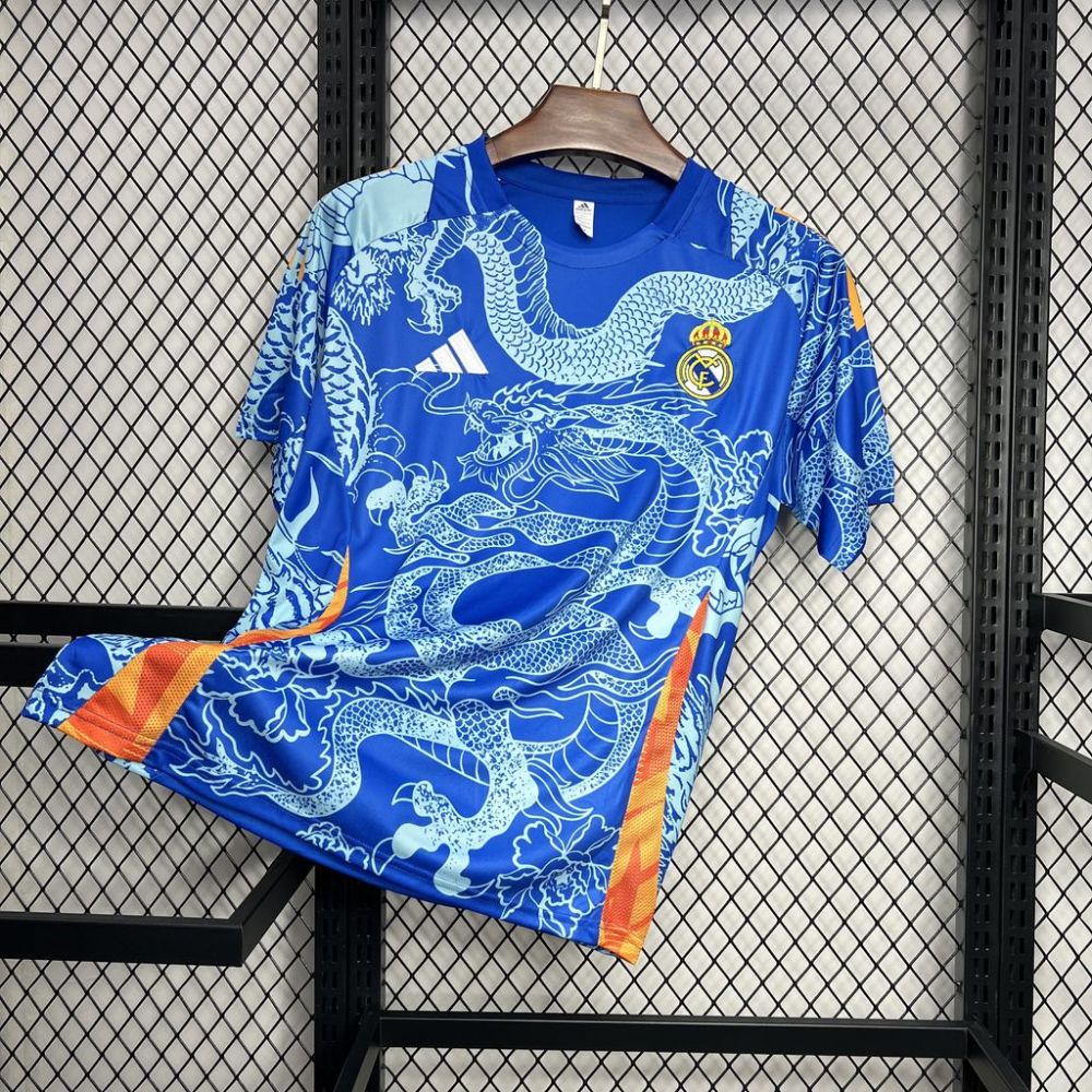 2024/2025 Real Madrid Blue Dragon Special Edition Jersey 1:1 Thai Quality
