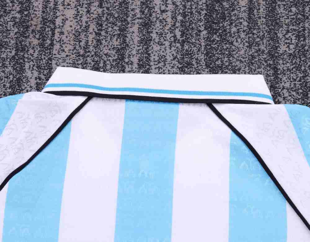 1996-1997 Retro Argentina National Team Home Jersey 1:1 Thai Quality Kids Size