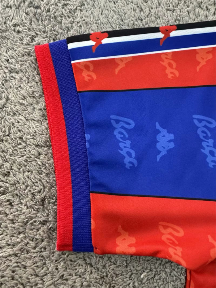 1996/1997 Retro Barcelona Home Football Shirt 1:1 Thai Quality Kids Size