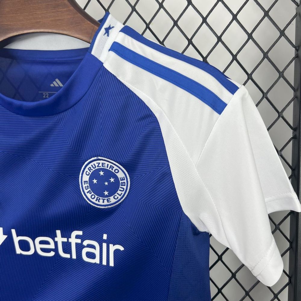2025/2026 Cruzeiro Home  Football Jersey 1:1 Thai Quality Kids Size