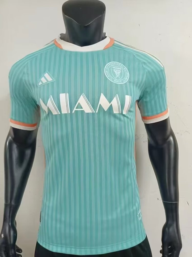 2024/2025 Player Version Inter Miami Third Away Soccer Jersey 1:1 Thai Quality