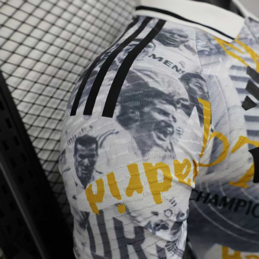 2025/2026 Player Version Real Madrid Champions League Highlights Football Jersey 1:1 Thai quality