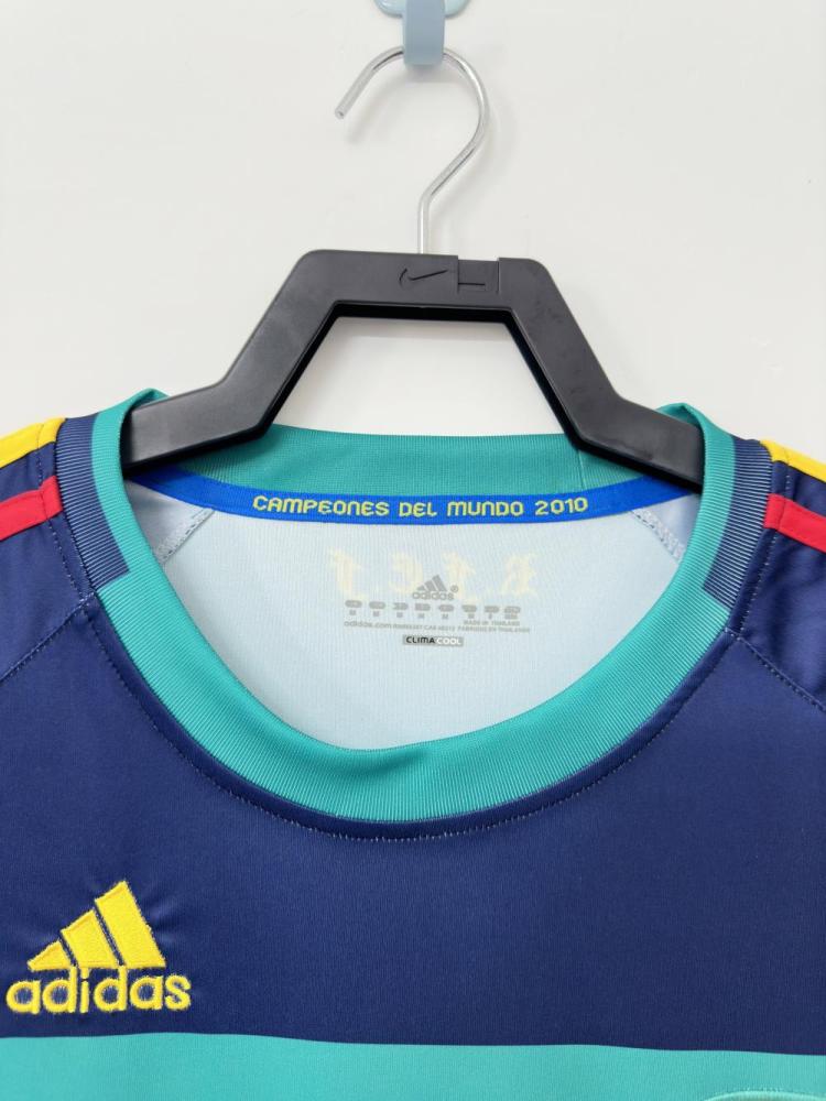 2010 Retro Spain Goalkeeper Soccer Shirt 1:1 Thai Quality