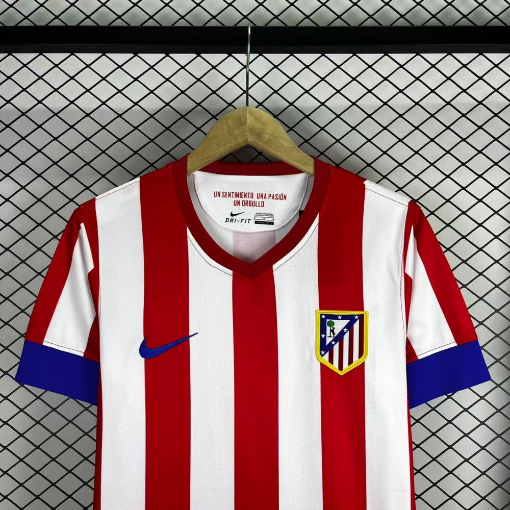 2012-2013 Retro Atletico Madrid Home Soccer Jersey 1:1 Thai Quality