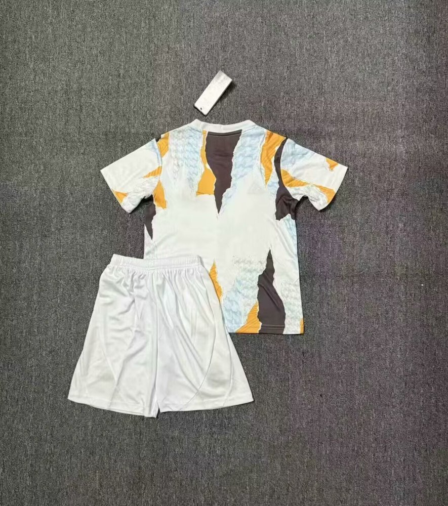 2025/2026 Real Madrid Pre-match training uniforms Football Shirt 1:1 Thai Quality Kids Size