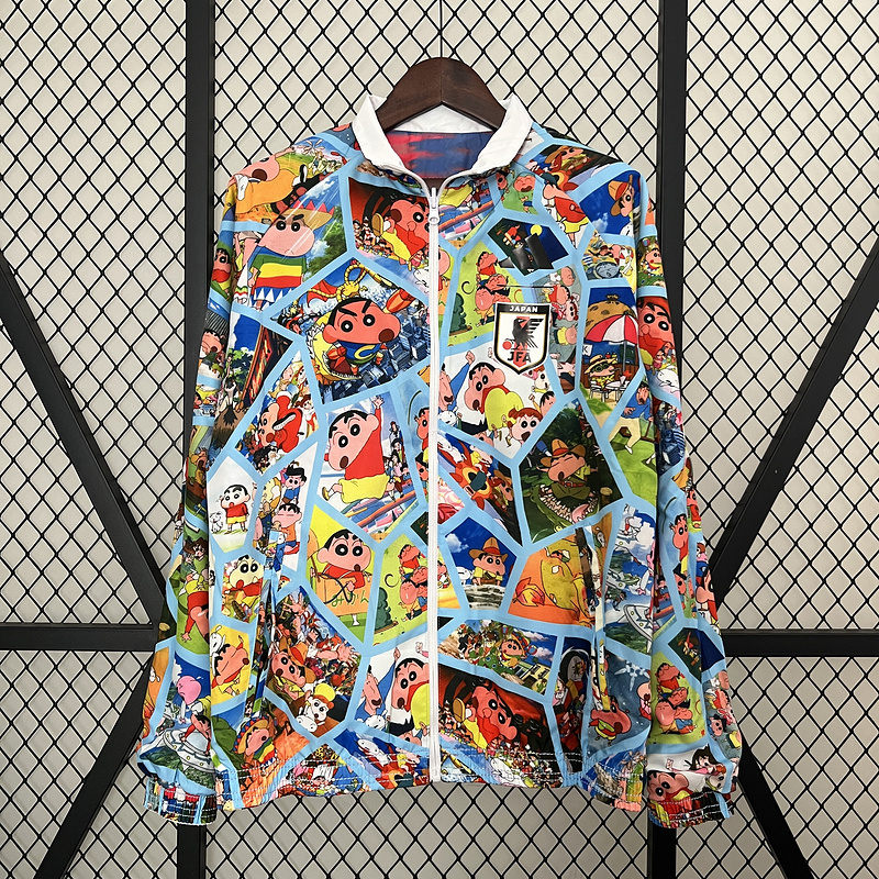 2024 Japan Reversible Windbreaker Soccer Jersey 1:1 Thai Quality