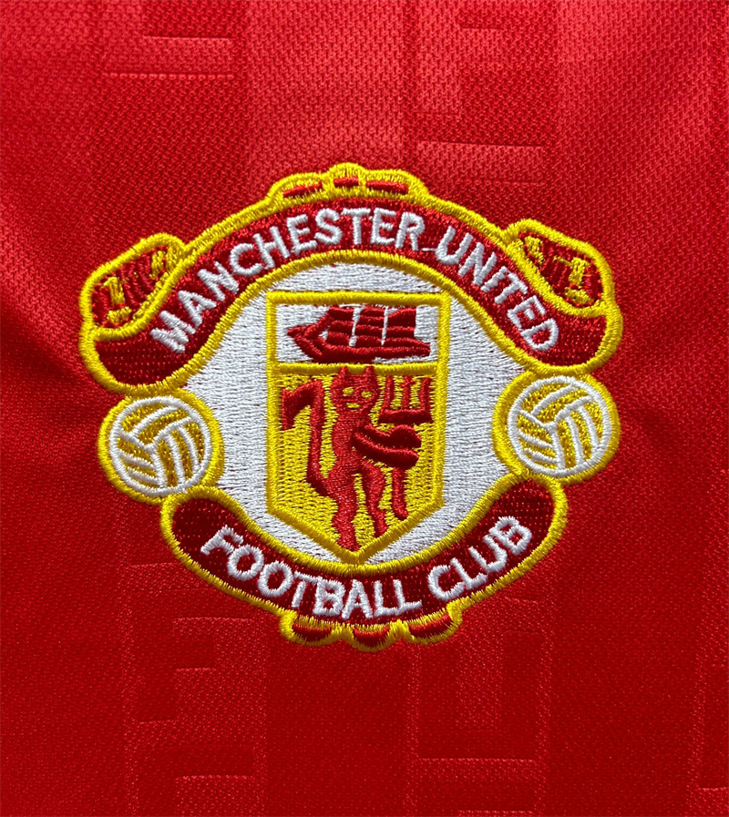 1988/1990 Retro Manchester United Home Football Shirt 1:1 Thai Quality