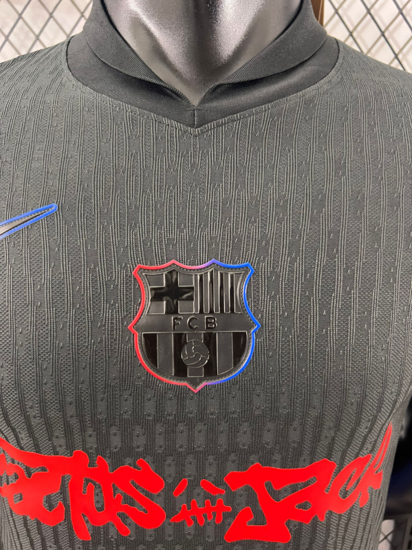 2024/2025 Player Version Barcelona x Travis Scott Collab Away Football Shirt 1:1 Thai Quality