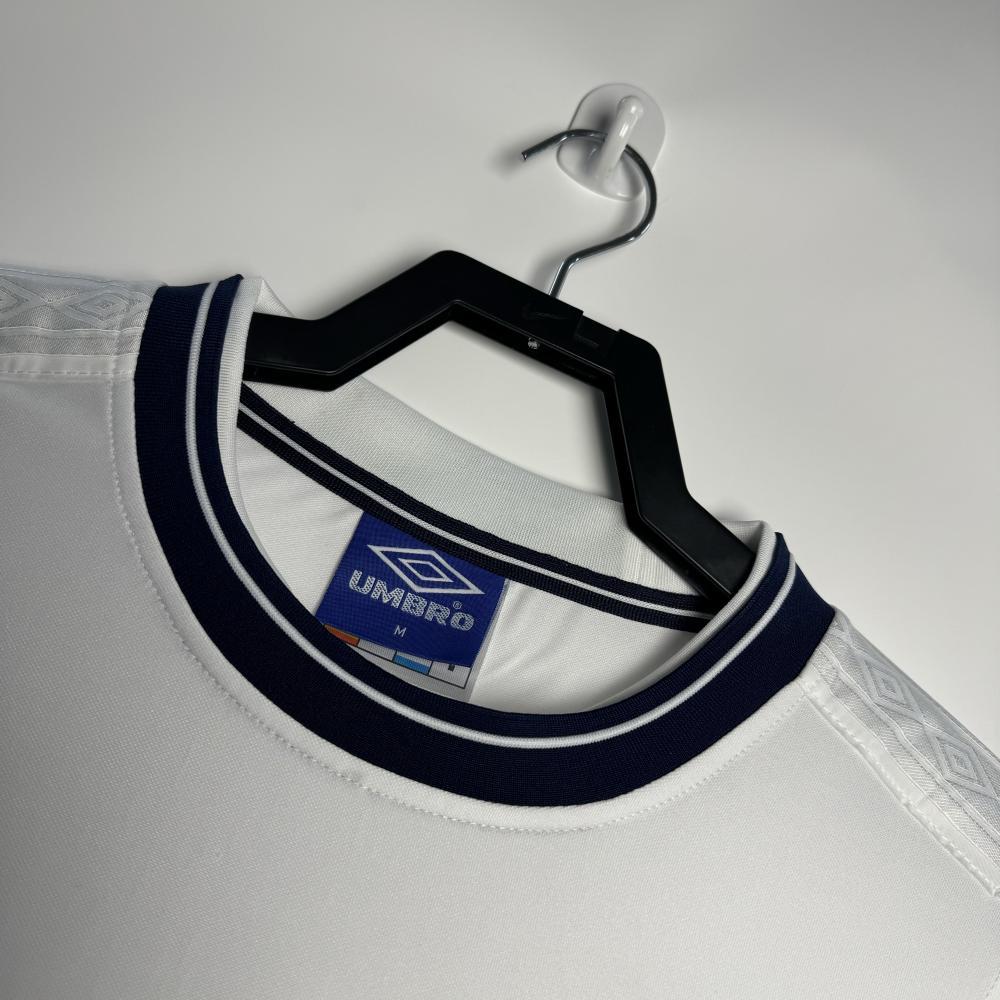 1999-2001 Retro England Home Soccer Jersey 1:1 Thai Quality