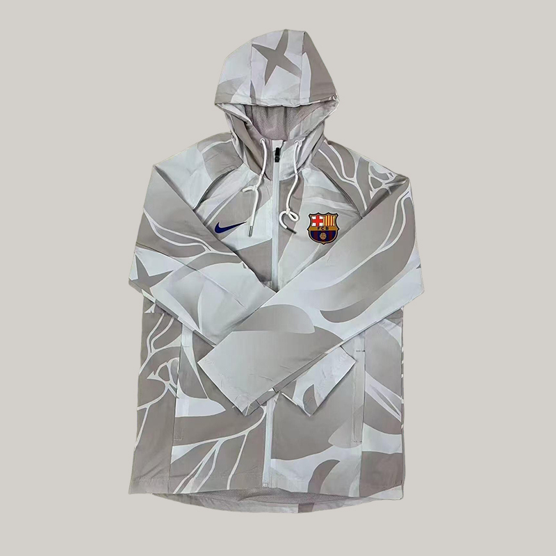 2025 Barcelona Windbreaker Brown Jersey 1:1 Thai Quality
