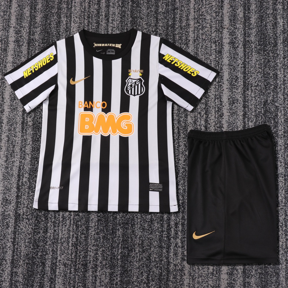 2012/2013 Retro Santos Away Football Shirt Kids Size 1:1 Thai Quality