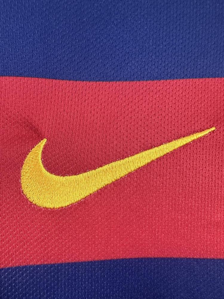 2015/2016 Retro Barcelona Home Football Jersey Long Sleeve 1:1 Thailand Quality