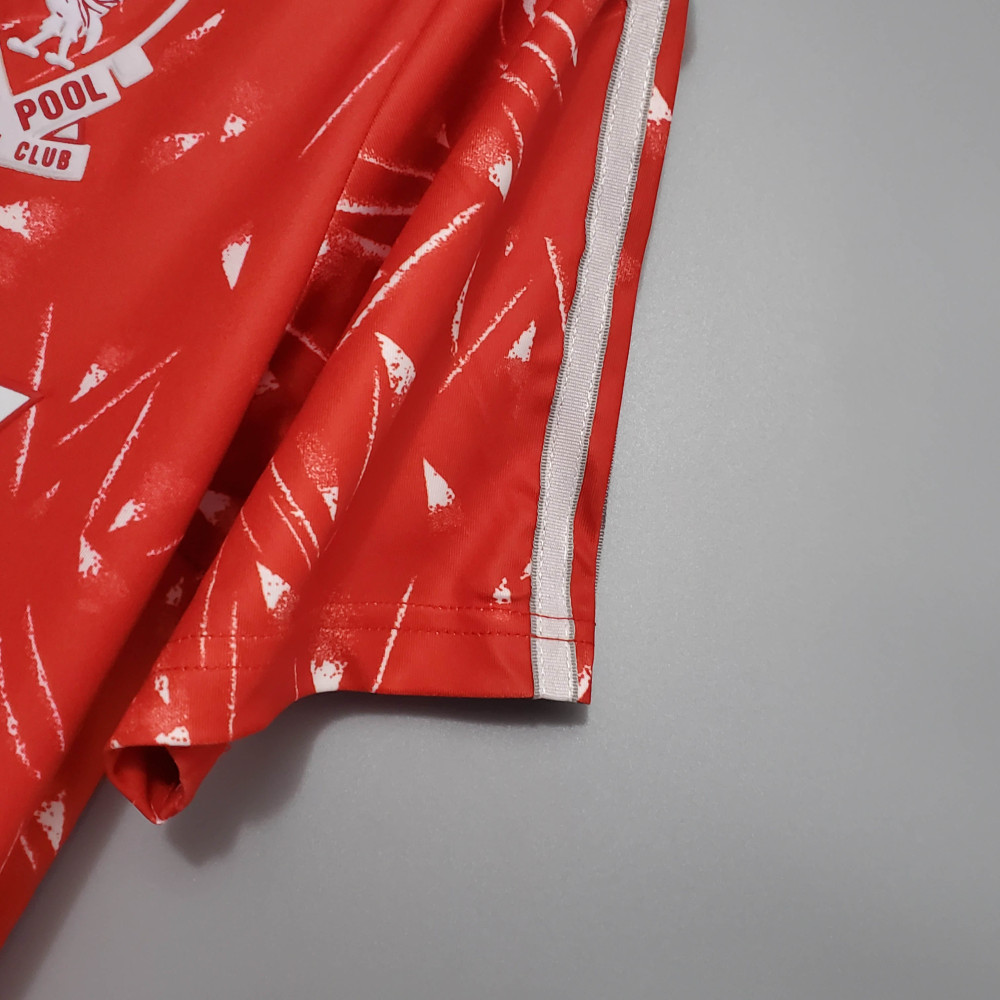 1989/1991 Retro Liverpool Football Shirt Home 1:1 Thai Quality