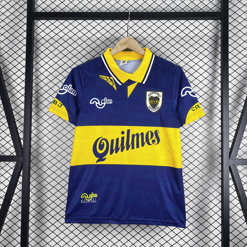 1995/1996 Retro Boca Juniors Home Football Jersey 1:1 Thai Quality