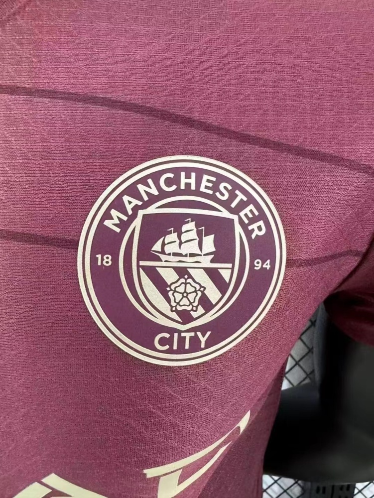 2024/2025 Player Version Manchester City Third Away Football Shirt 1:1 Thai Quality