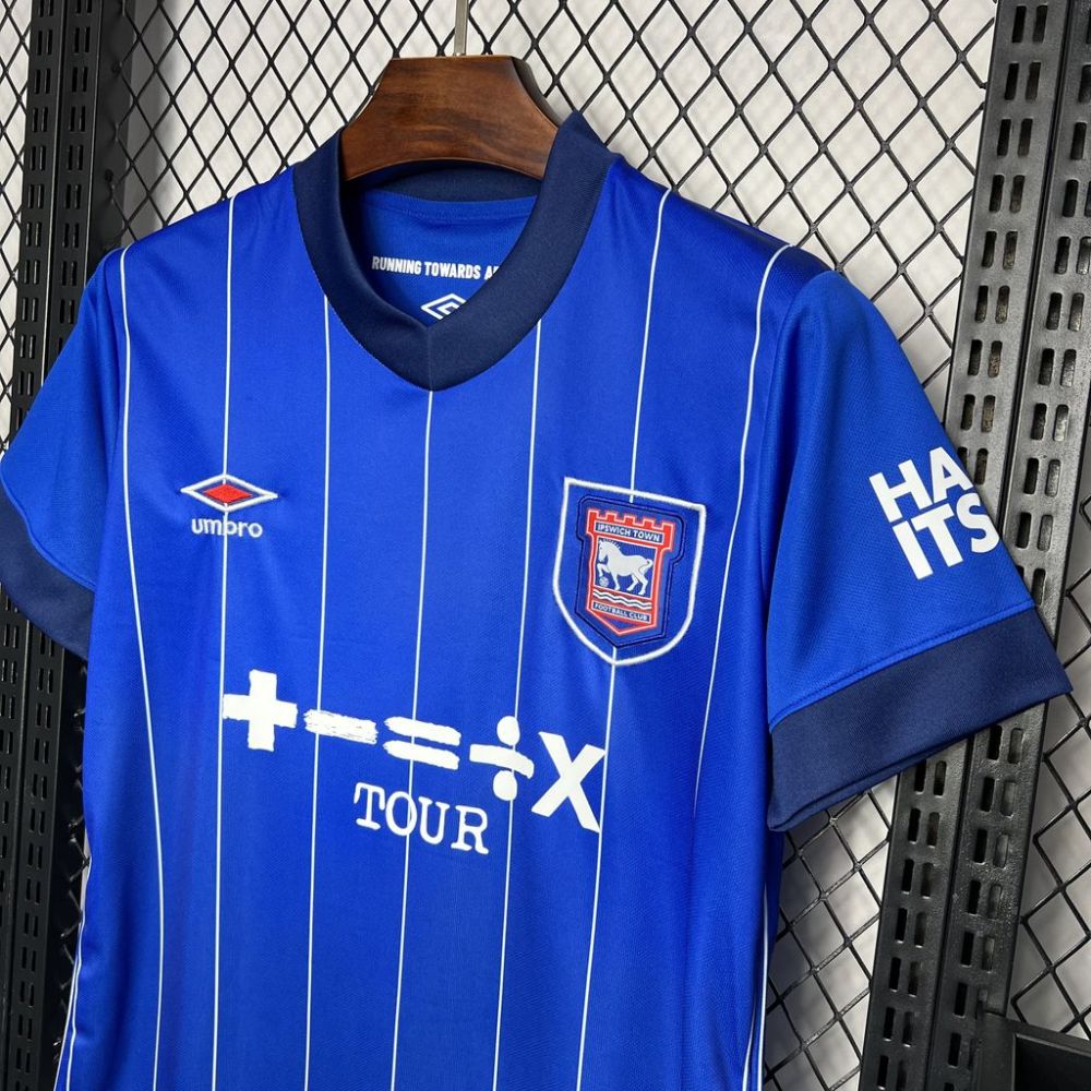 2024/2025 Ipswich Home Football Shirt 1:1 Thai Quality