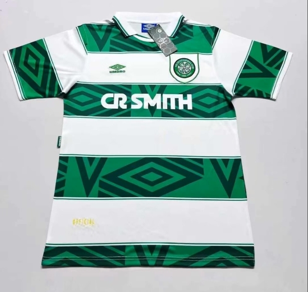1993-1995 Retro Celtic Home Football Shirt 1:1 Thai Quality