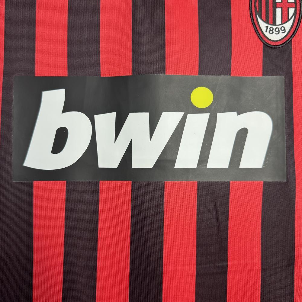 2007/2008 Retro AC Milan Home Football Shirt 1:1 Thai Quality