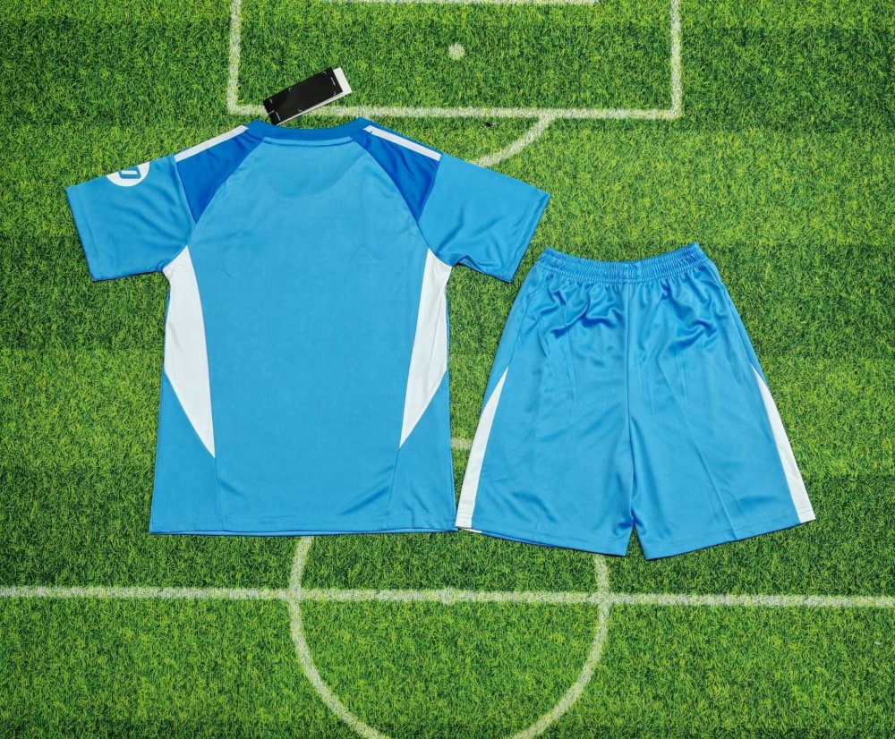 2025/2026 Real Madrid Special Edition Blue Football Jersey 1:1 Thai quality Kids Size