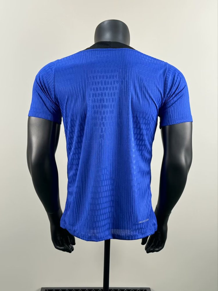 2025/2026 Player Version BarcelonaTraining clothes Blue Football Jersey 1:1 Thai quality