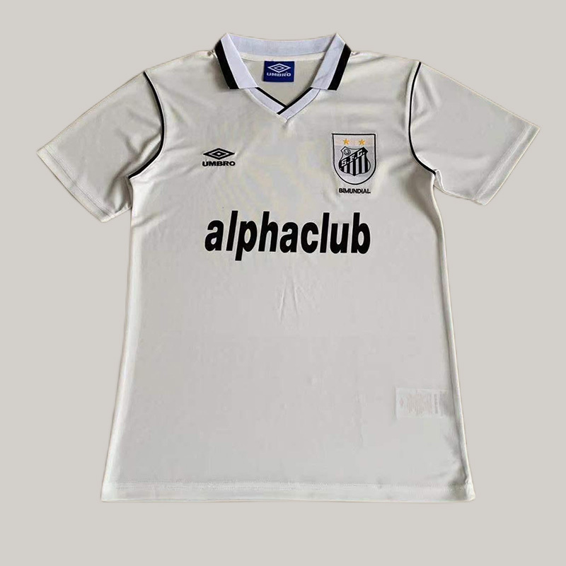 2001/2002 Retro Santos Home Soccer Jersey 1:1 Thai Quality