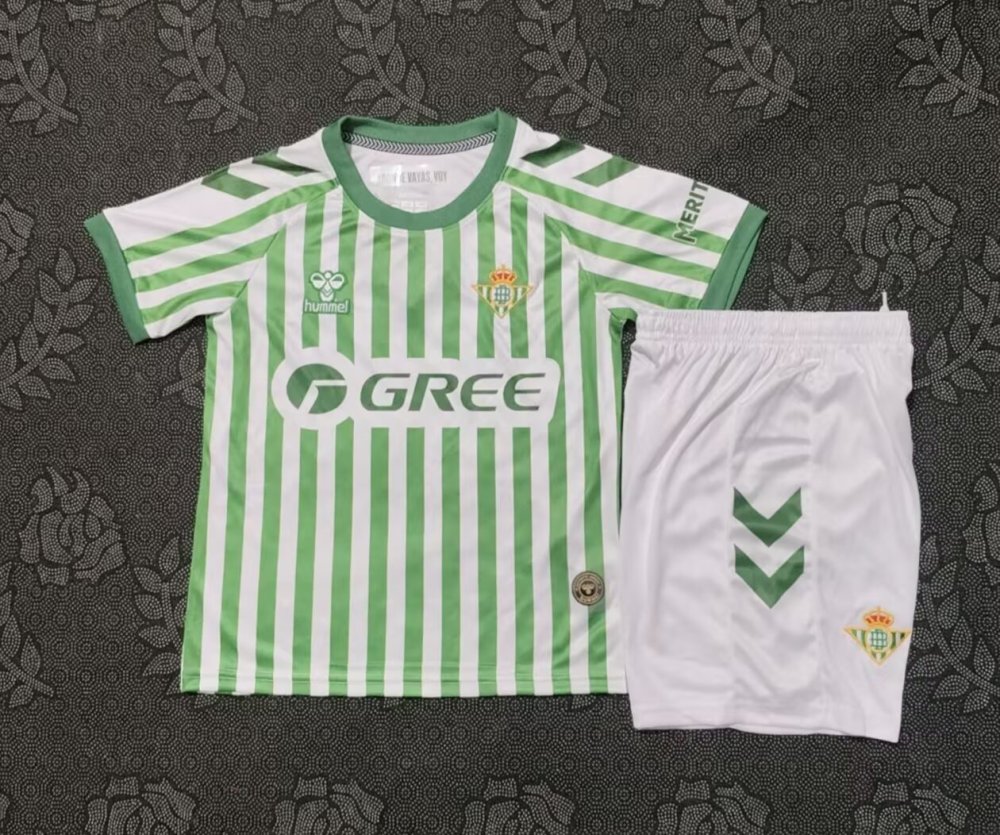 2025/2026 Real Betis League Final Special Edition Football Shirt 1:1 Thai Quality Kids Size