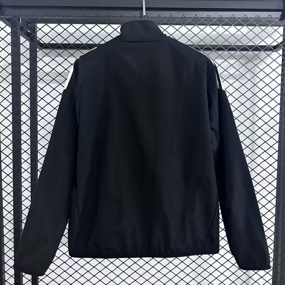 2025/2026 Juventus Windbreaker Black Jersey 1:1 Thai Quality